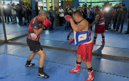 pnp-chief-training-boxing- - Bulong-Bulungan